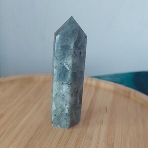 Labrodorite Gray Crystal Tower #0390